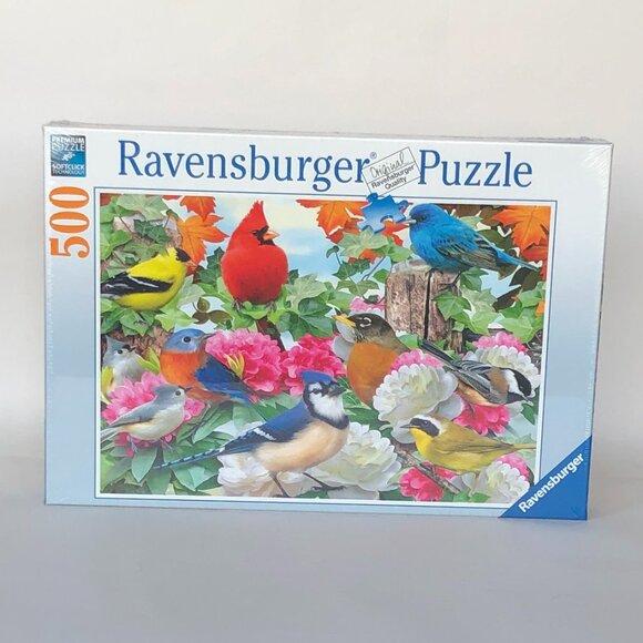 New sealed Ravensburger 500pcs Puzzle-Garden Birds - Picture 11 of 16